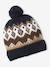 Ensemble garçon bonnet, snood et gants moka 2 - vertbaudet enfant 