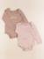 Lot de 2 bodies en coton - 24 mois Marron 1 - vertbaudet enfant 