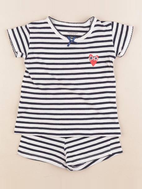 Pyjama coton - 3 ans Bleu 1 - vertbaudet enfant 