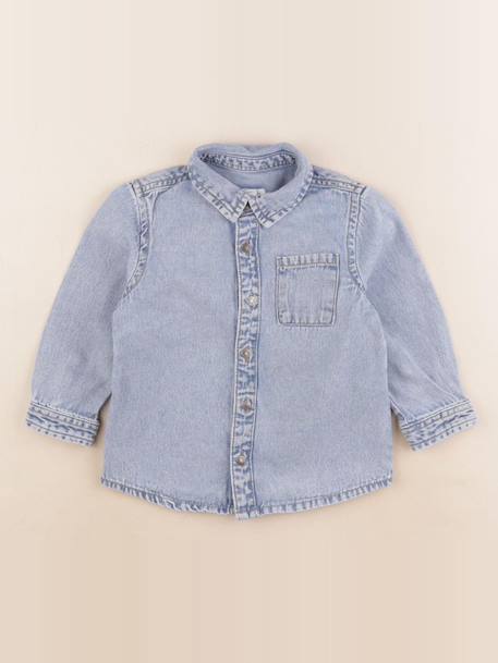 Chemise - 24 mois Bleu 1 - vertbaudet enfant 