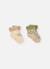 Lot chaussettes bébé imprimé animal Blanc 1 - vertbaudet enfant 