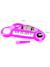 Piano électronique barbie avec effets lumineux et microphone Rose 2 - vertbaudet enfant 