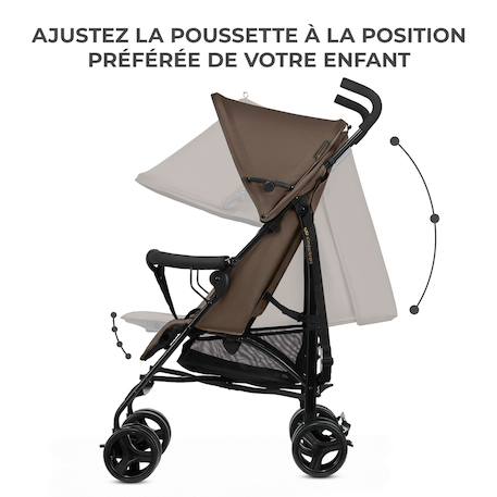 Poussette légère de voyage pliable avec dossier réglable Beige+Green+Grey+Marron 21 - vertbaudet enfant 