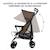 Poussette légère de voyage pliable avec dossier réglable Beige+Green+Grey+Marron 21 - vertbaudet enfant 