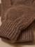 Gants en laine mérinos enfant Brun chine+Cerise 2 - vertbaudet enfant 