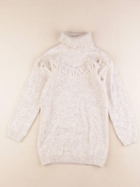 Robe - 8 ans Beige 1 - vertbaudet enfant 