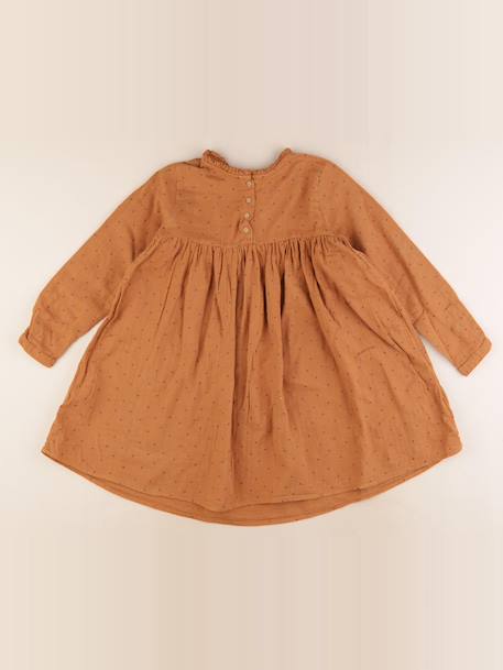 Robe - 8 ans Marron 1 - vertbaudet enfant 