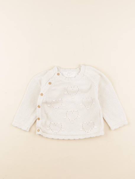 Pull - 12 mois Beige, or 1 - vertbaudet enfant 