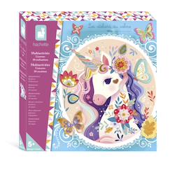 Jouet-Activités artistiques et musicales-Loisirs créatifs-Coffret multi activites licornes
