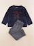 Pyjama velours - 4 ans Bleu 1 - vertbaudet enfant 