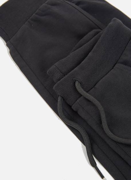Pantalon garçon molleton Noir 4 - vertbaudet enfant 