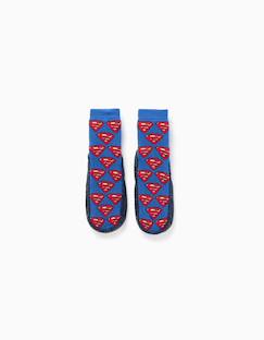 Chaussettes-chaussons avec semelle antidérapante et superman  - vertbaudet enfant