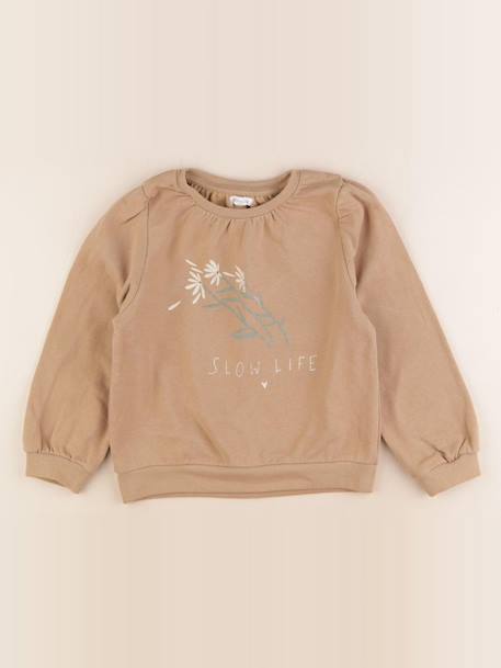 Sweat - 6 ans Marron 1 - vertbaudet enfant 