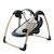 Balancelle bébé dolphy portable avec arche de jeu Gris 1 - vertbaudet enfant 