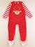 Pyjama velours - 3 ans Rouge 1 - vertbaudet enfant 