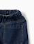 Jean baggy cargo avec cordon de serrage Bleu foncé 3 - vertbaudet enfant 