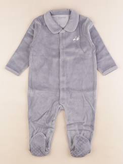 Seconde main-Garçon-Pyjama, surpyjama, dors-bien-Pyjama velours - 12 mois