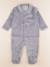 Pyjama velours - 12 mois Bleu 1 - vertbaudet enfant 