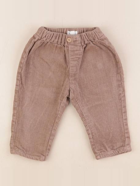 Pantalon - 3 mois Marron 1 - vertbaudet enfant 