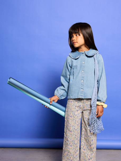 Chemise manches longues fille double stone 7 - vertbaudet enfant 