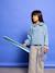Chemise manches longues fille double stone 7 - vertbaudet enfant 