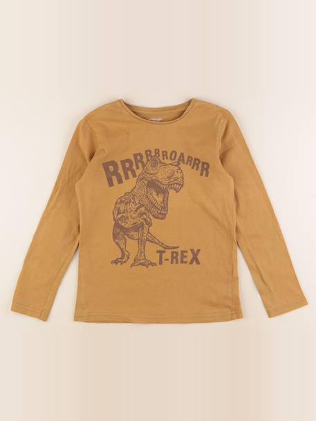 Tee-shirt - 10 ans Jaune 1 - vertbaudet enfant 