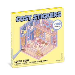 Jouet-Activités artistiques et musicales-Loisirs créatifs-Stickers cosy lovely home