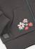 Veste fille imprimé fleurs Gris 4 - vertbaudet enfant 