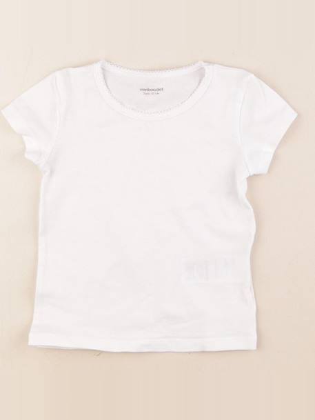 Maillot de corps - 3 ans Blanc 1 - vertbaudet enfant 