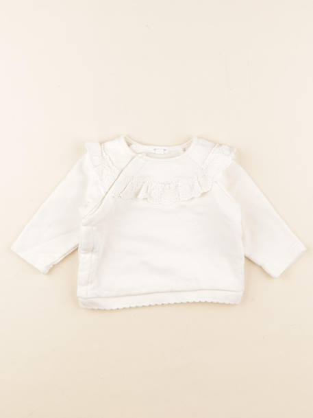 Sweat - 12 mois Beige 1 - vertbaudet enfant 