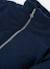 Parka garçon en velours cotelé avec fermeture Bleu 4 - vertbaudet enfant 