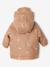 Ciré bébé à capuche doublé en sherpa noisette+olive 2 - vertbaudet enfant 