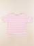 Tee-shirt - 4 ans Blanc, rose 1 - vertbaudet enfant 