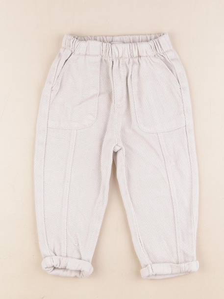 Pantalon - 24 mois Blanc 1 - vertbaudet enfant 