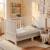 Ensemble de lit bébé 'savanna friends' avec équipement complet Blanc / beige 4 - vertbaudet enfant 