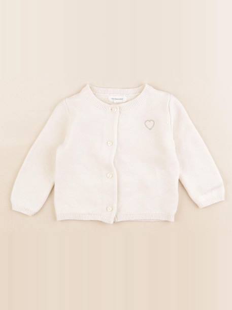 Gilet - 3 mois Beige 1 - vertbaudet enfant 
