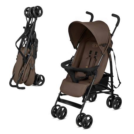 Poussette Parapluie TIK Légère 6,5 kg avec Position Allongée, Roues EVA Amorties et Pliage Compact Beige+Green+Grey+Marron 19 - vertbaudet enfant 