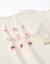 Pyjama à manches longues en coton avec fleurs imprimées Blanc 3 - vertbaudet enfant 