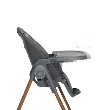 Chaise haute bébé ava plus Elegance beige+Elegance graphite 11 - vertbaudet enfant 