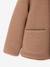 Manteau fille à capuche camel+marine 4 - vertbaudet enfant 