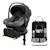Siège auto kinderkraft i-lite avec base endura safe fx i-size isofix pivotante 90° coque naissance Beige+Gris+Noir 7 - vertbaudet enfant 