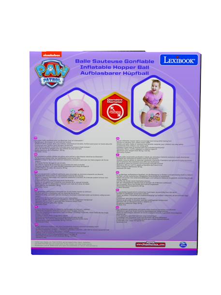Balle sauteuse gonflable pat’ patrouille Rose 3 - vertbaudet enfant 