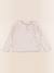 Tee-shirt - 36 mois Blanc, rose 1 - vertbaudet enfant 