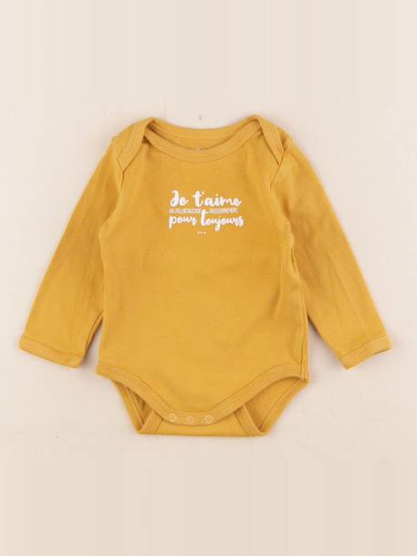 Body - 6 mois Jaune 1 - vertbaudet enfant 