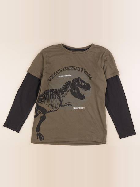 Tee-shirt - 12 ans Vert 1 - vertbaudet enfant 