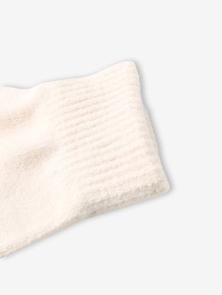 Lot 2 paires de gants magiques fille beige chiné+marine 4 - vertbaudet enfant 
