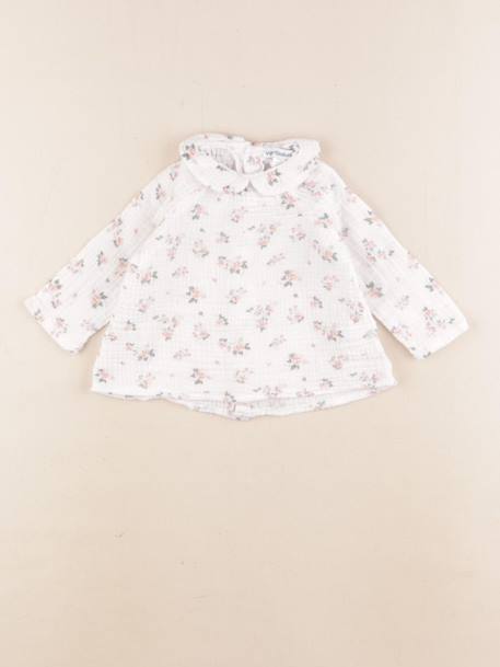 Blouse - 6 mois Blanc 1 - vertbaudet enfant 