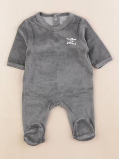 Seconde main-Fille-Pyjama, surpyjama, dors-bien-Pyjama velours - 1 mois