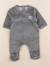 Pyjama velours - 1 mois Vert 1 - vertbaudet enfant 