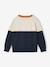 Pull col rond garçon marine 2 - vertbaudet enfant 